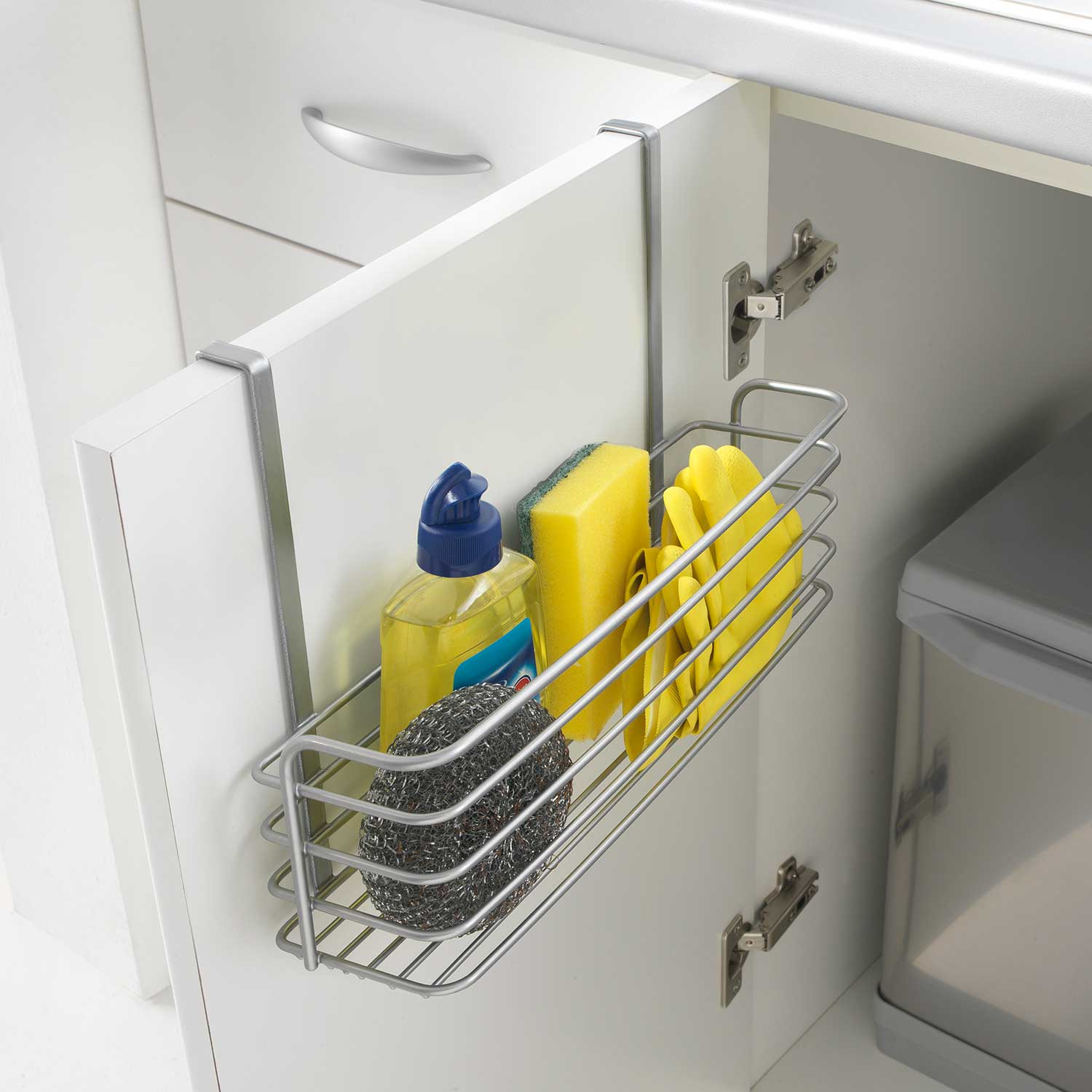 Metaltex Organizer Porta Rotoli da Cucina, Grigi…