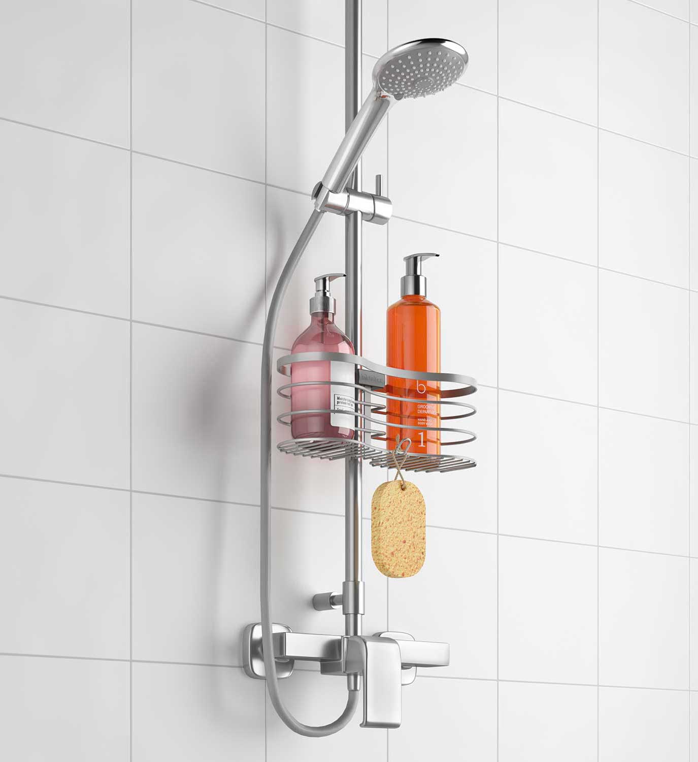 METALTEX Viva! Line Caddy for shower pole