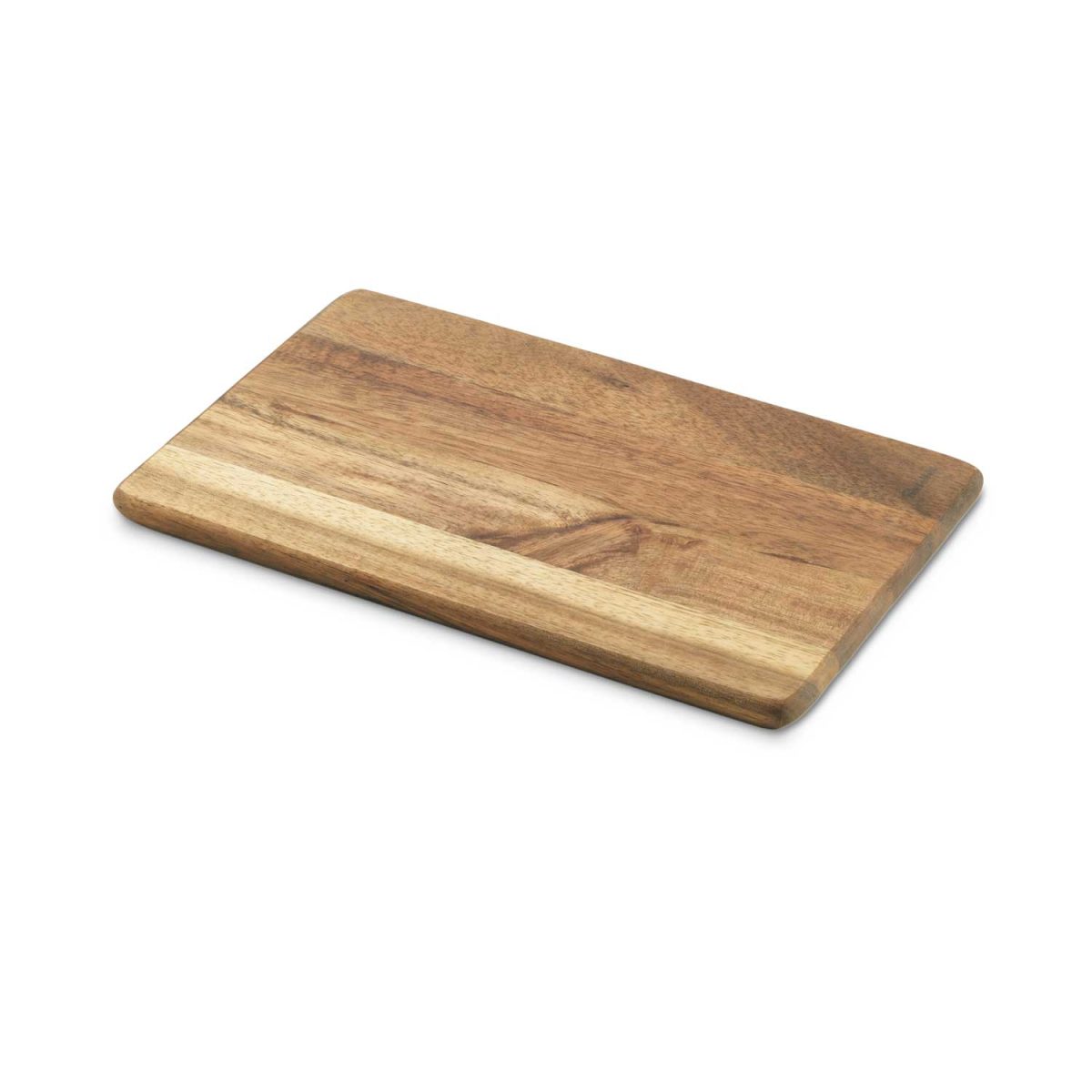 Planche à Découper En Acacia 35x25x2 Cm - Bois Naturel, Poignée, Pour Cuisine Quotidienne, Facile à Nettoyer