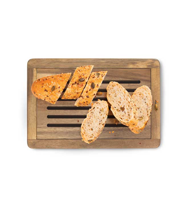 METALTEX bread cutting board