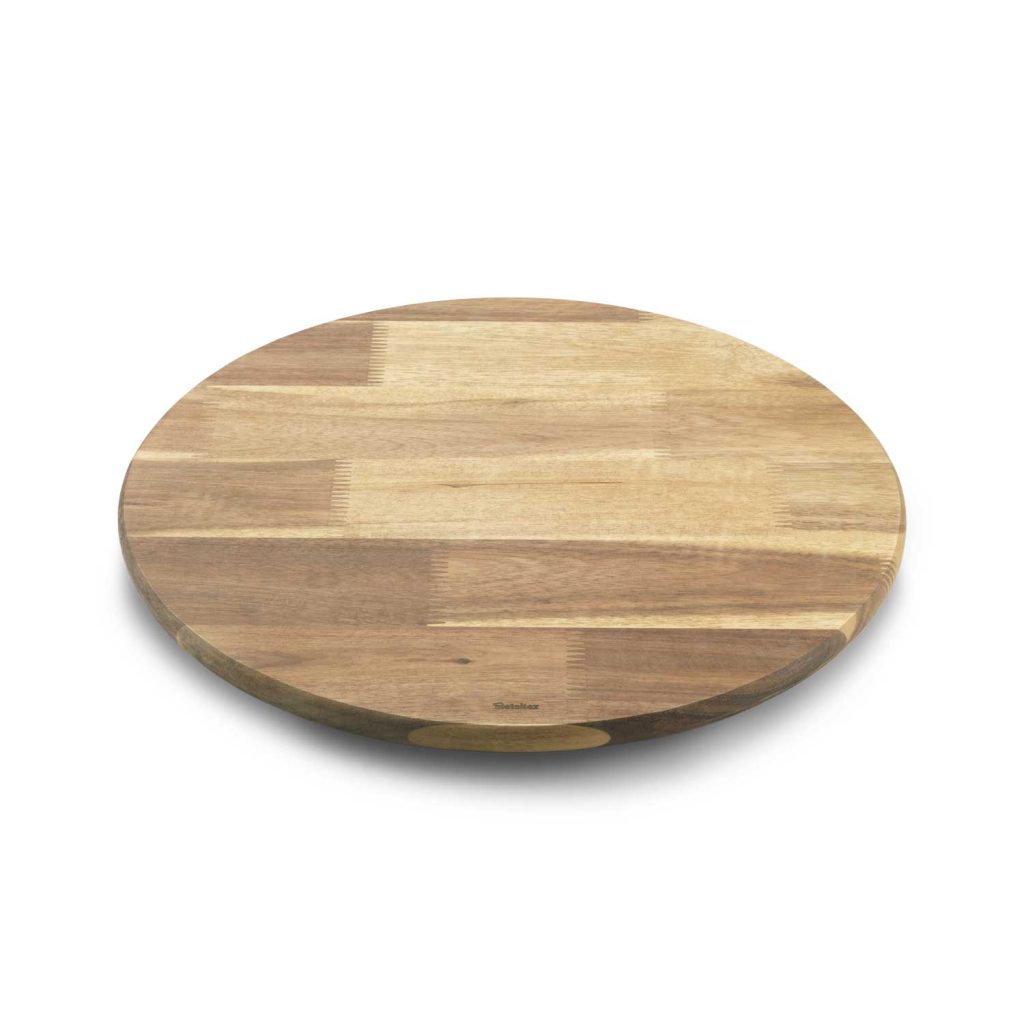 Planche à Découper En Bois D'acacia Massif - Avec Poignée - Naturelle Et Robuste