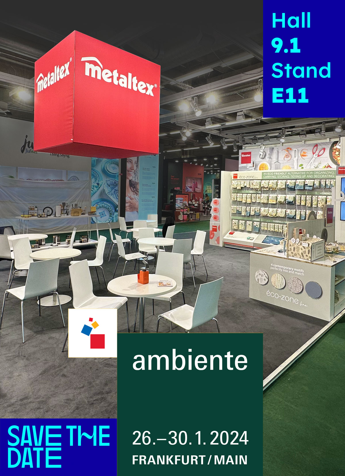 Metaltex Save the date AMBIENTE 2024